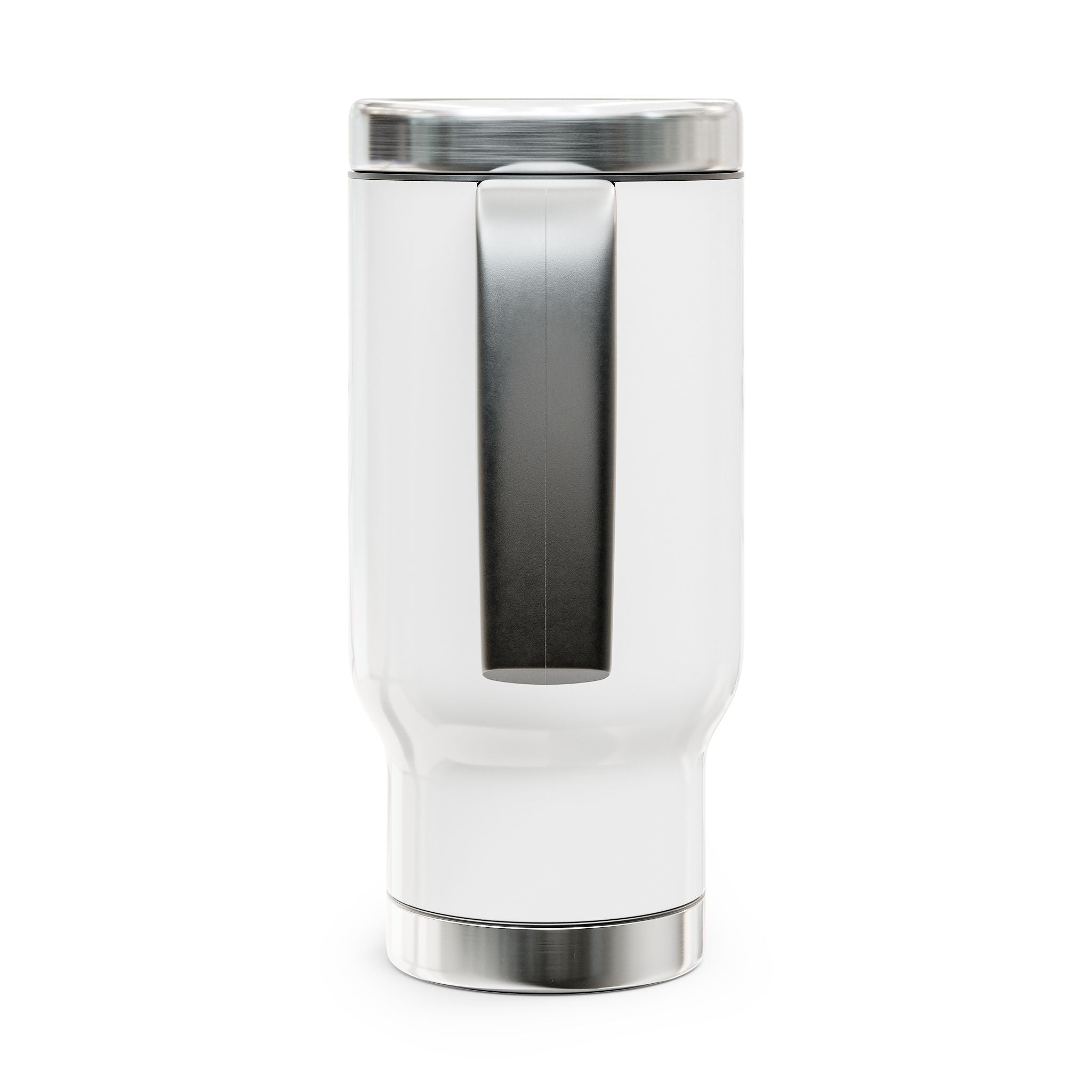 Travel Mug — 'The Deer Mafia' Biker Stainless Steel 14oz Travel Mug with Handle