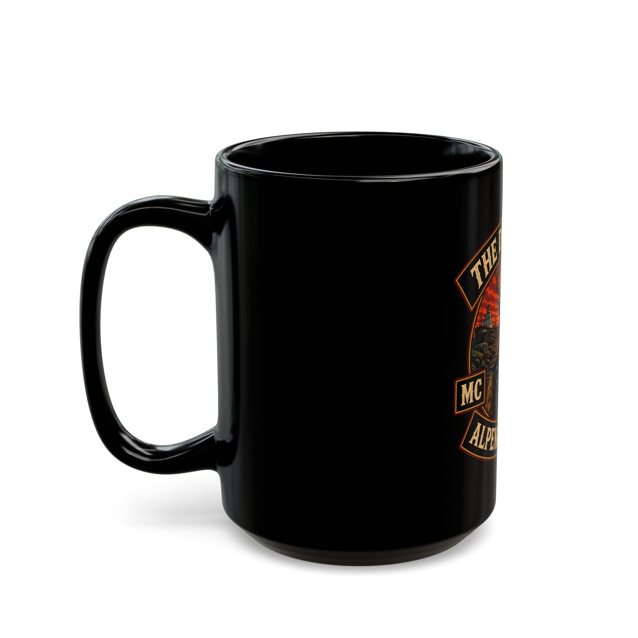 Deer Mafia Alpena - Black Mug (11oz, 15oz)