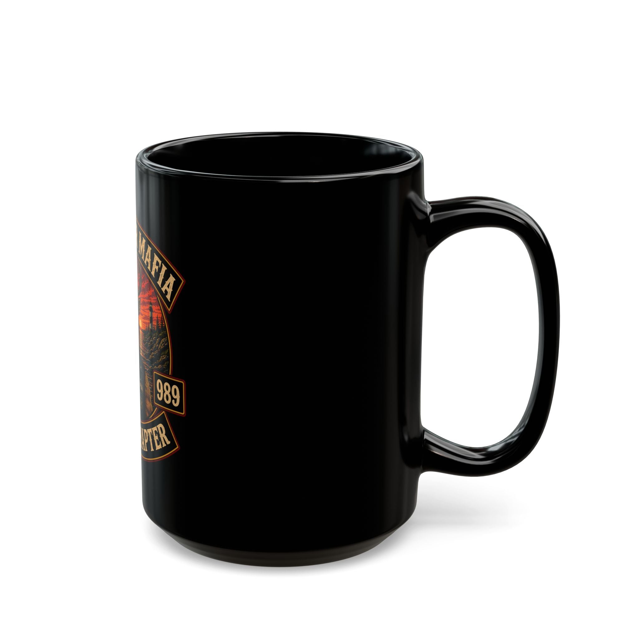 Deer Mafia Alpena - Black Mug (11oz, 15oz)