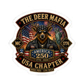 Deer Mafia USA-250 Kiss-Cut Stickers