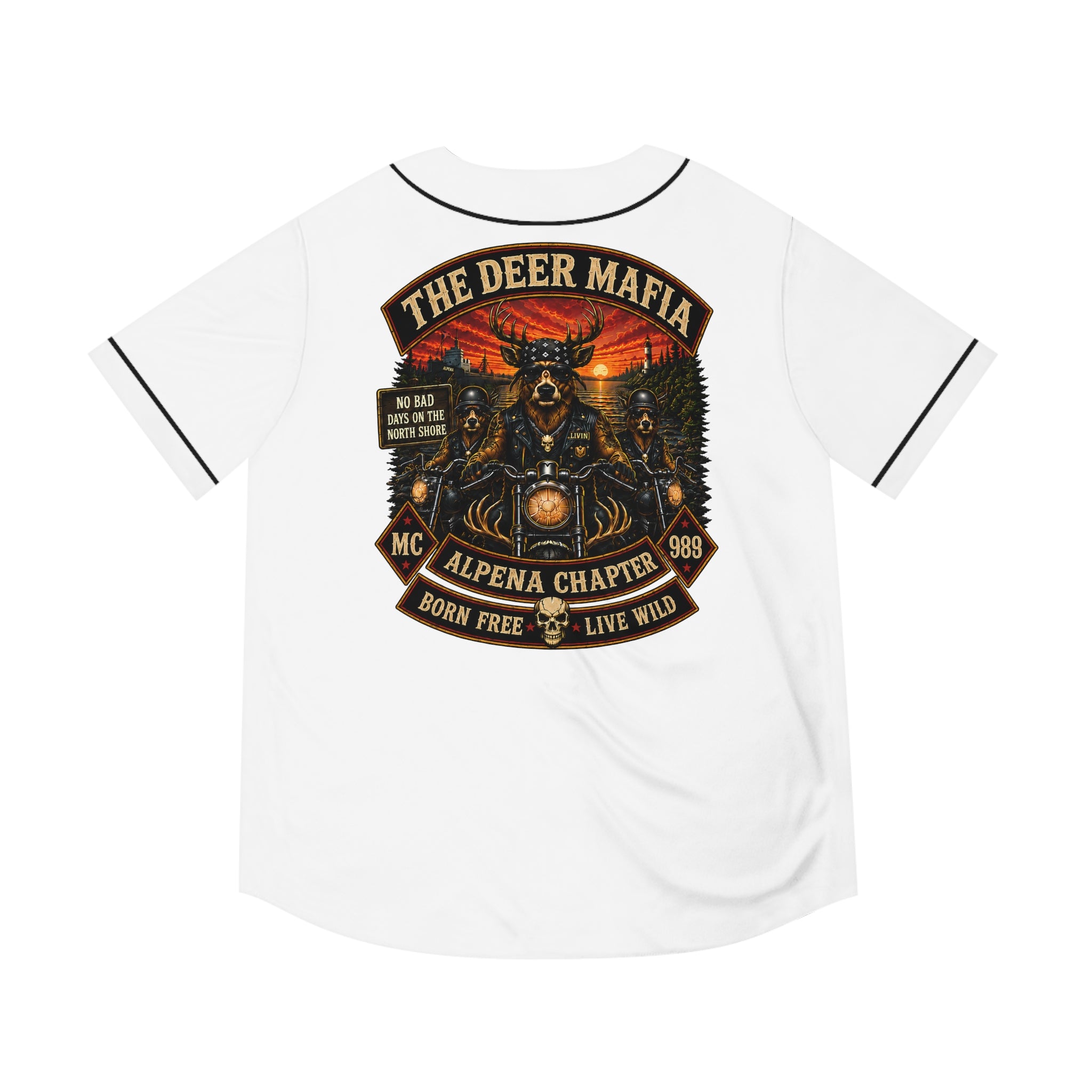 Deer Mafia Baseball Jersey