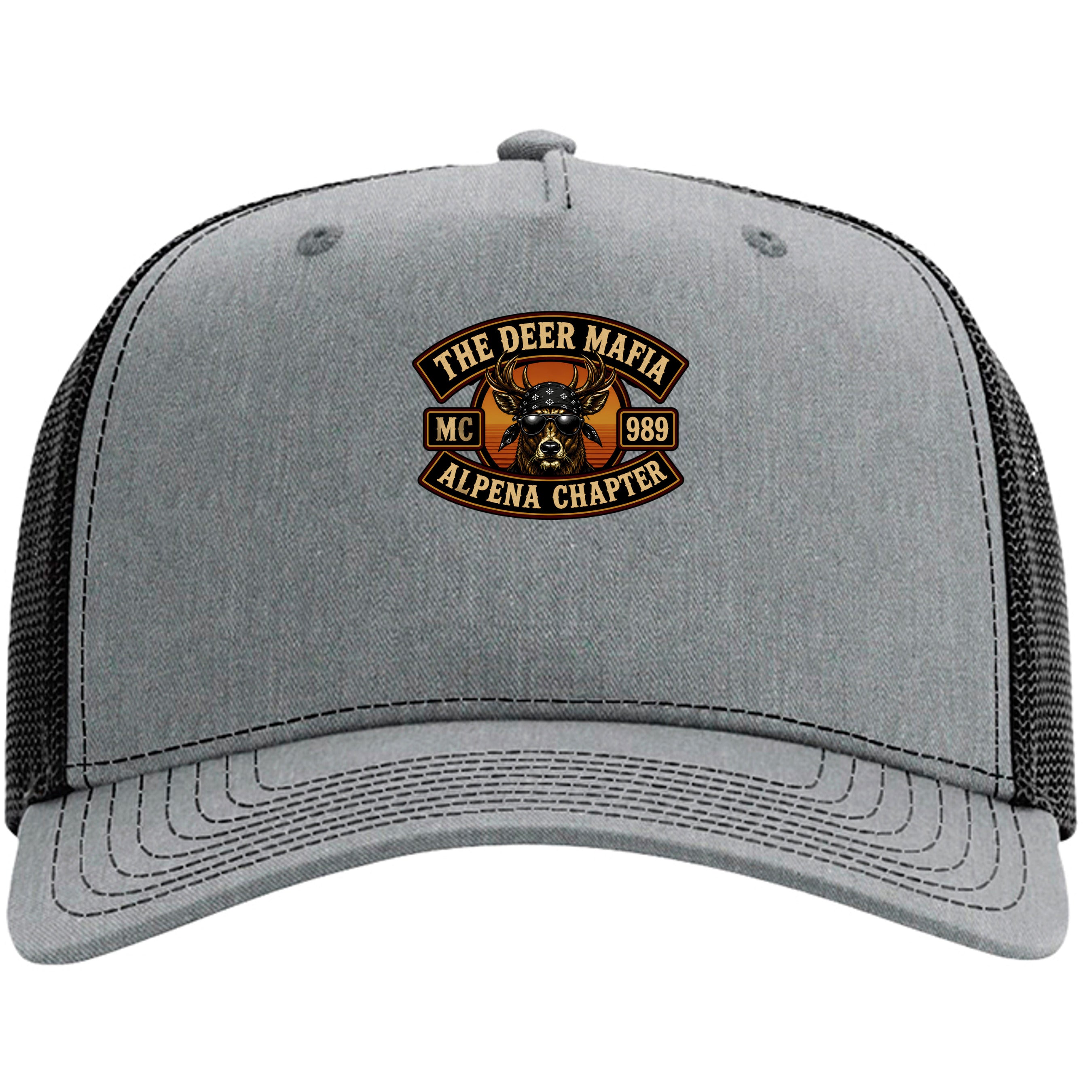Heather Grey/ Black - 112FPC - FRONT