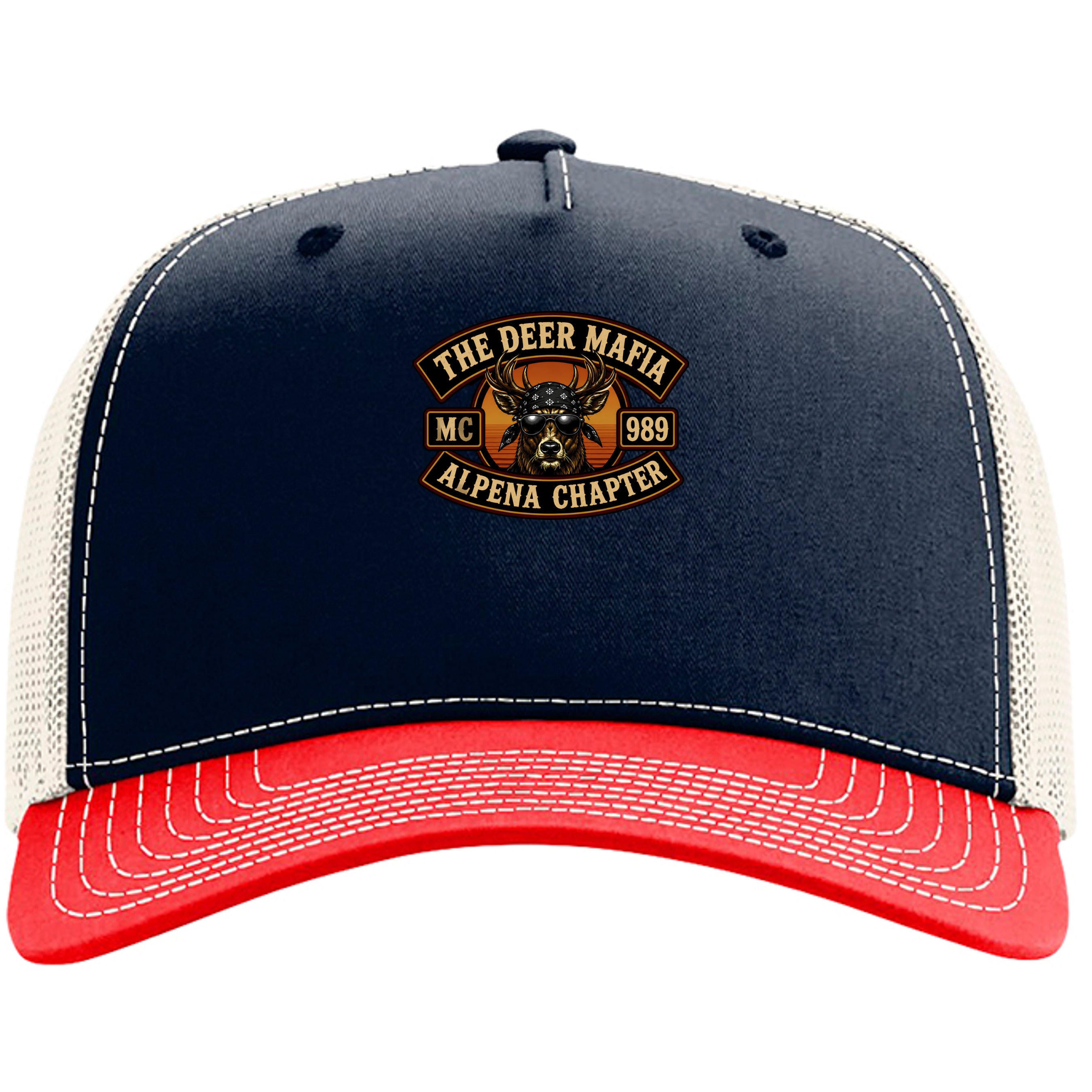 Navy/ Birch/ Red - 112FPC - FRONT