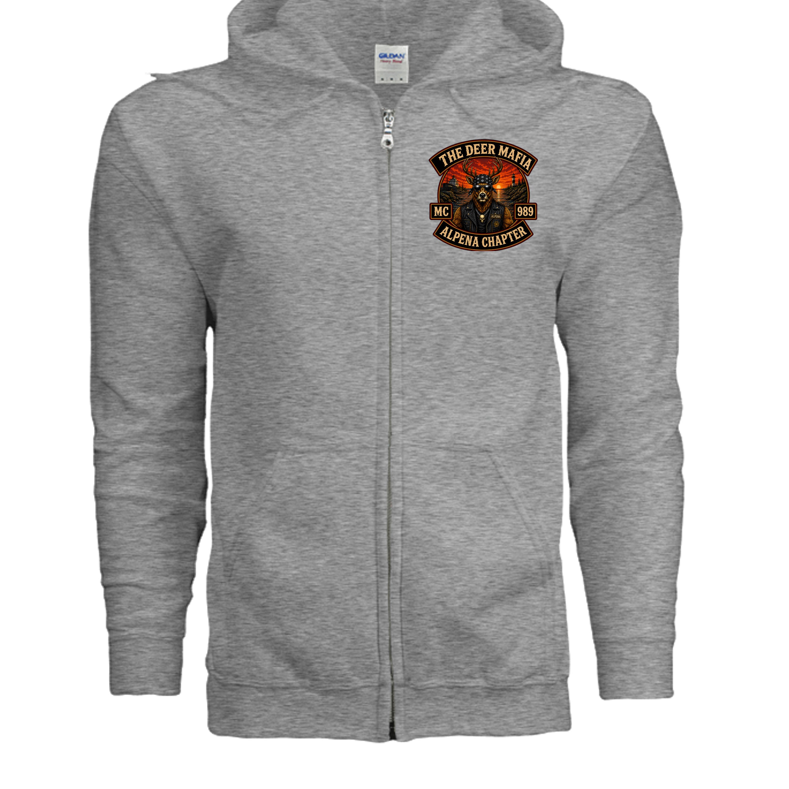 GRAPHITE HEATHER - G186 - FRONT