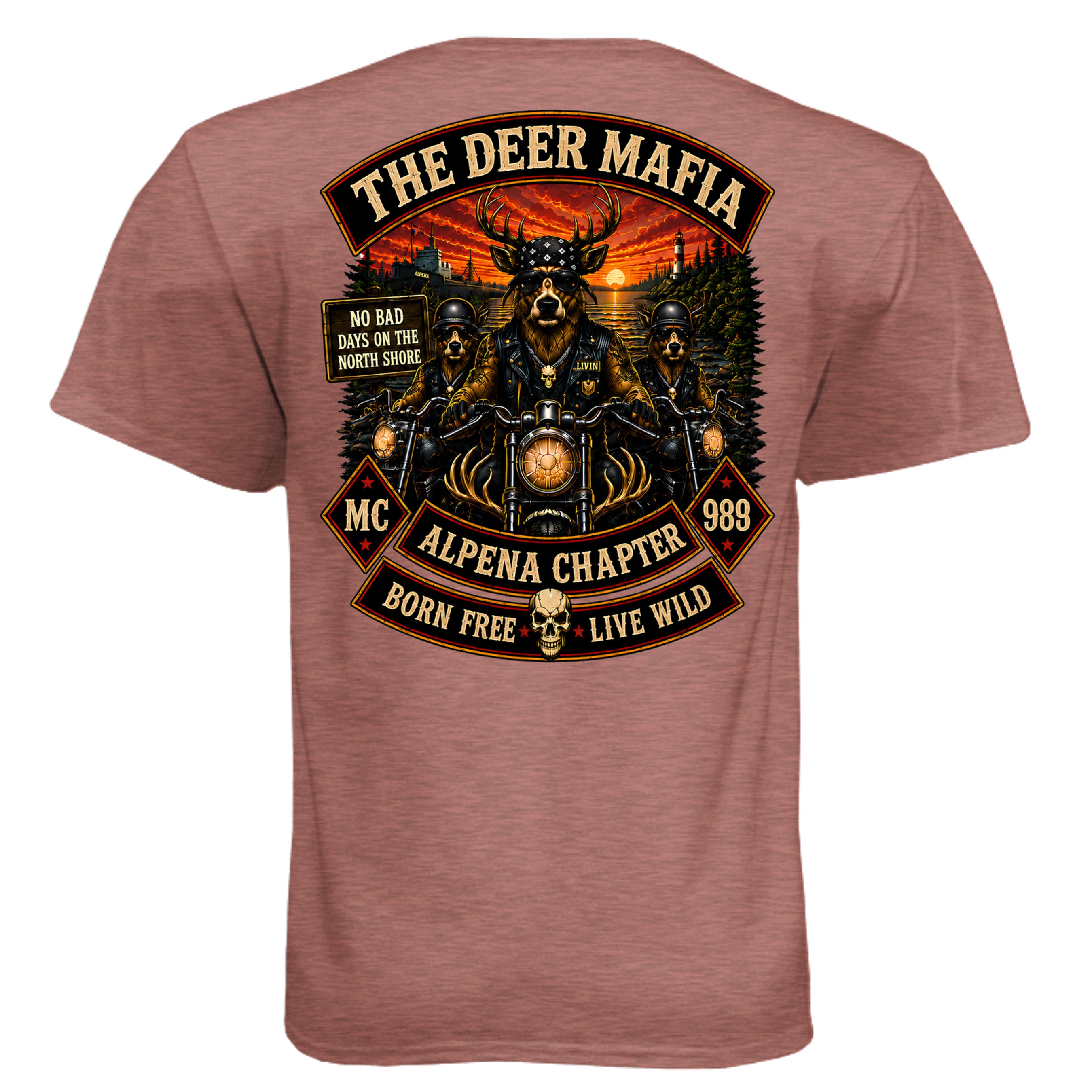 Heather Mauve - N6210 - BACK